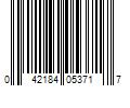 Barcode Image for UPC code 042184053717