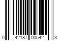 Barcode Image for UPC code 042187005423