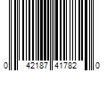 Barcode Image for UPC code 042187417820