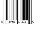 Barcode Image for UPC code 042188634745