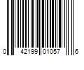 Barcode Image for UPC code 042199010576