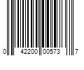 Barcode Image for UPC code 042200005737