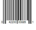 Barcode Image for UPC code 042200008851