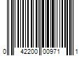 Barcode Image for UPC code 042200009711