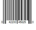 Barcode Image for UPC code 042200458250