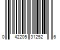 Barcode Image for UPC code 042205312526