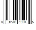 Barcode Image for UPC code 042206731005