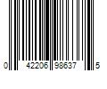 Barcode Image for UPC code 042206986375