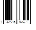 Barcode Image for UPC code 0422211375270