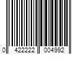 Barcode Image for UPC code 0422222004992