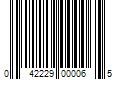 Barcode Image for UPC code 042229000065