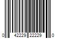 Barcode Image for UPC code 042229222290