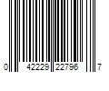 Barcode Image for UPC code 042229227967