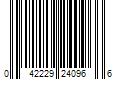 Barcode Image for UPC code 042229240966