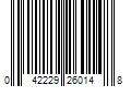 Barcode Image for UPC code 042229260148