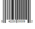 Barcode Image for UPC code 042230000092