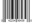 Barcode Image for UPC code 042234984398