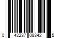 Barcode Image for UPC code 042237083425