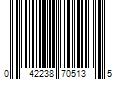 Barcode Image for UPC code 042238705135