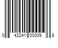 Barcode Image for UPC code 042241000098