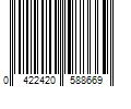 Barcode Image for UPC code 0422420588669