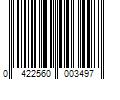 Barcode Image for UPC code 0422560003497