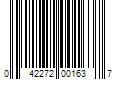 Barcode Image for UPC code 042272001637