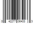 Barcode Image for UPC code 042277064033