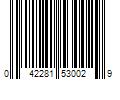 Barcode Image for UPC code 042281530029