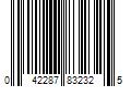 Barcode Image for UPC code 042287832325