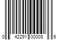 Barcode Image for UPC code 042291000086