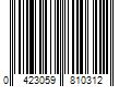 Barcode Image for UPC code 0423059810312