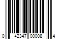 Barcode Image for UPC code 042347000084