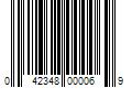 Barcode Image for UPC code 042348000069