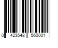 Barcode Image for UPC code 0423548560001