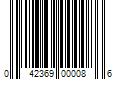 Barcode Image for UPC code 042369000086