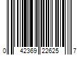 Barcode Image for UPC code 042369226257