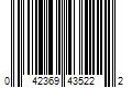 Barcode Image for UPC code 042369435222