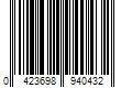 Barcode Image for UPC code 0423698940432