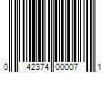 Barcode Image for UPC code 042374000071