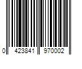 Barcode Image for UPC code 04238419700037