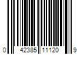 Barcode Image for UPC code 042385111209