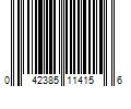 Barcode Image for UPC code 042385114156