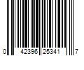 Barcode Image for UPC code 042396253417