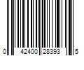 Barcode Image for UPC code 042400283935