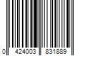 Barcode Image for UPC code 0424003831889