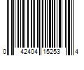 Barcode Image for UPC code 042404152534