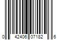 Barcode Image for UPC code 042406071826. Product Name: Shure SM58-LC Cardioid Dynamic Microphone