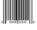 Barcode Image for UPC code 042406222426