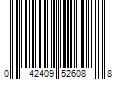 Barcode Image for UPC code 042409526088